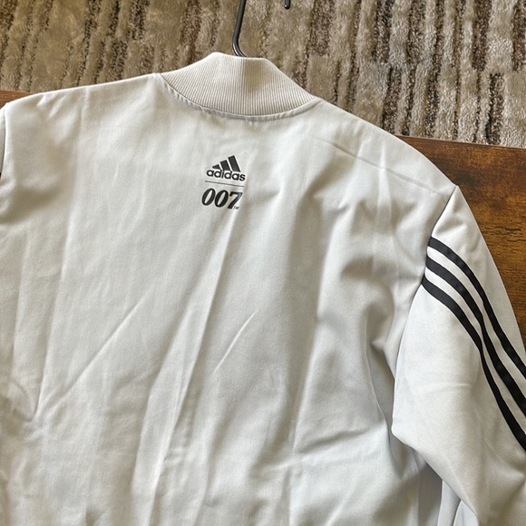 Adidas x 007 James Bond collection Grey zip up jacket rare track top long sleeve - Picture 6 of 6